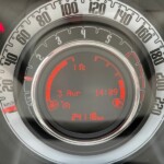 tachymètre Fiat 500 dolce vita